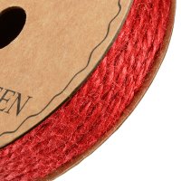 Hessian String Red - 2mm x 10m
