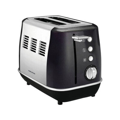 Morphy Richards Black Evoke 2 Slice Toaster