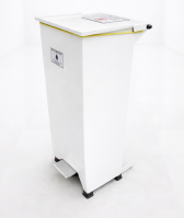 Fire Retardant Bin Small White
