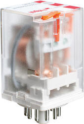 Industrial Relay 230V AC 3CO Socket Mount IP40 35x35x54.4mm