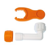 Buteline Male/Female Extended Elbow - Male 1/2&rdquo; BSP x Female 1/2&rdquo; BSP BMF60