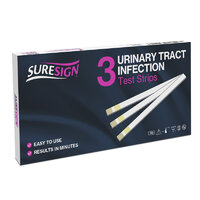 Suresign Urinary Tract Infection Test Strips 3s