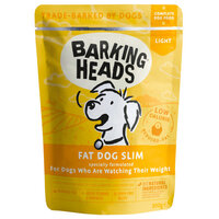 Barking Heads Dog Pouch - Fat Dog Slim 300g x 10