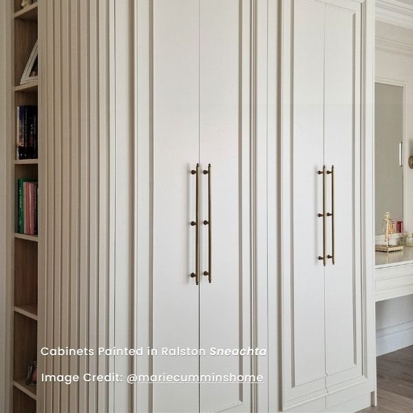 Customer Wardrobe painted in Ralston Sneachta