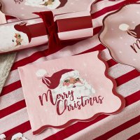 Vintage Santa Paper Napkins - Pack of 16
