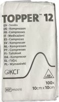 Johnson & Johnson Topper 12 Non-Sterile Swabs - 100pk 10 x 10cm