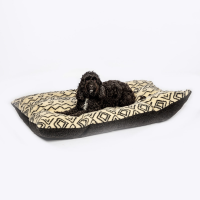 Danish Design Neutral Fleece Geometric Deep Duvet