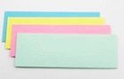 Flash Cards - Coloured 12" x 4" (50)