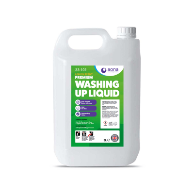 5L AONA PREMIUM WASHING UP LIQUID / GREEN DETERGENT