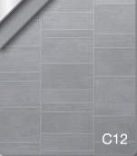 GROSFLEX STONE GREY SMALL TILE 375MM WIDE 3PK