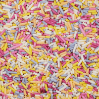 rainbow strands sprinkles colourful 