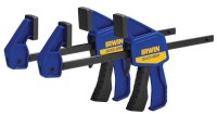 Irwin Quick Grip 150mm 1-hand Clamp Pack of 2