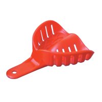 Ortho Care Impression Trays Size 2 Red Medium Upper - Pack of 20