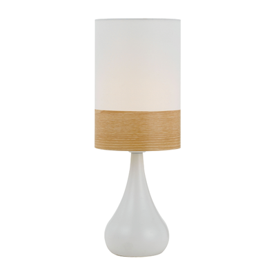 Telbix Akira Table Lamp White/Oak