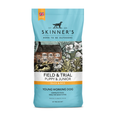 Skinners Field & Trial Puppy Duck & Rice 15kg