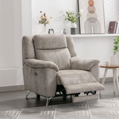 Hollywood Electric Recliner Chair - Fossil