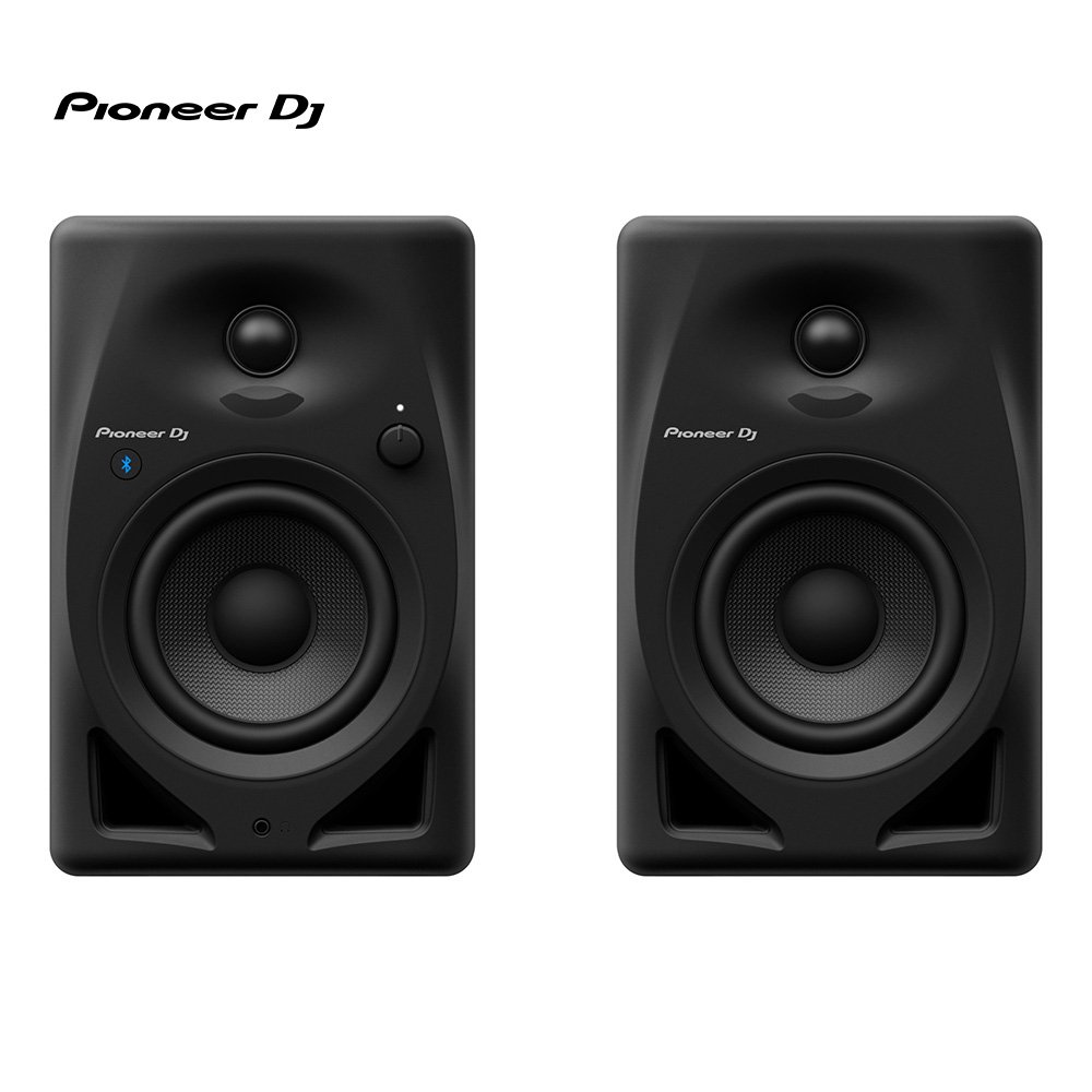 Pioneer DJ DM-40D-BT Black 4" Active Desktop Monitor Speakers with Bluetooth (Pair)