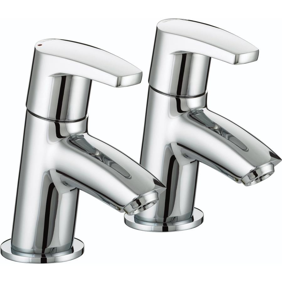 Bristan Orta Bath Taps Chrome OR 3/4 C