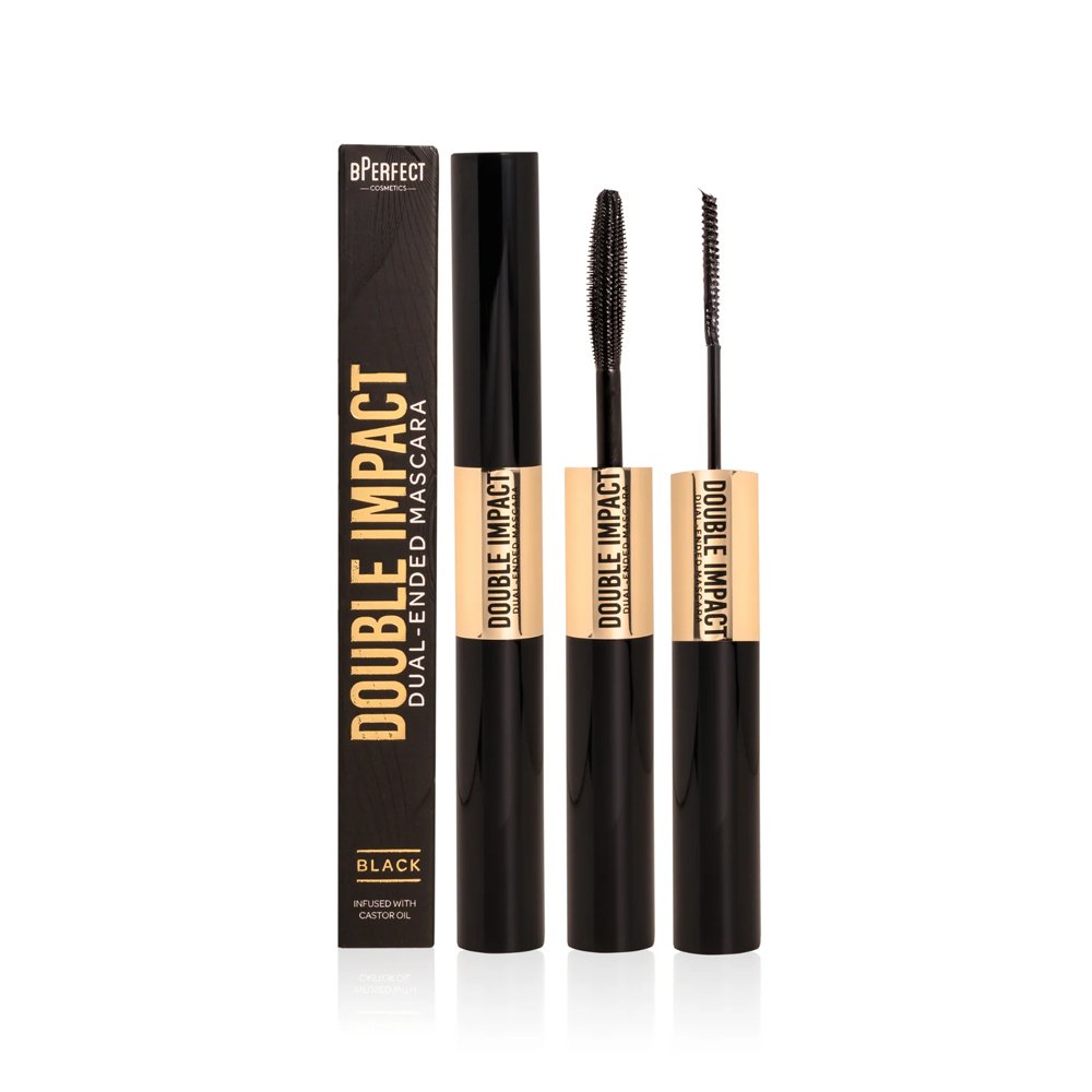 BPerfect Double Impact Double Impact Black Mascara 34g