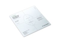 Coltene 6" Rubber Dam Template - Singles Single - DMI Ireland's Leading Dental Supplier - Next Day Delivery
