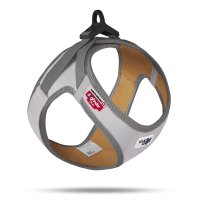 Curli Glow Clasp Vest Harness Reflective Grey Medium