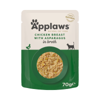 Applaws Cat Pouch Chicken & Asparasgus 70g x 12