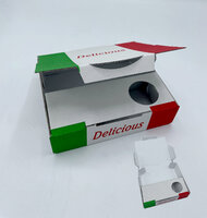 Medium Side Order Boxes With Dip Pot Hole