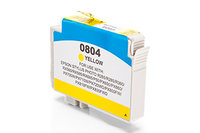 Compatible Epson C13T08044011 T0804 Yellow 520 Page Yield