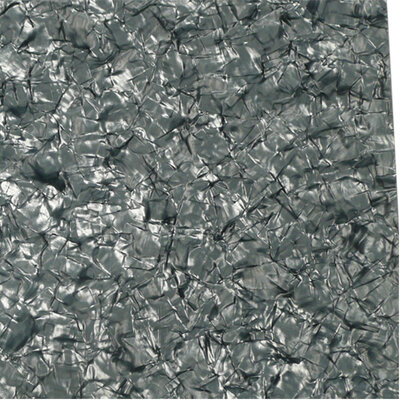 Electric guitar scratchplate,  black pearl