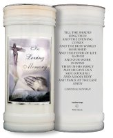 Pillar Candle - In Loving Memory   (8695/MEM)