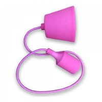 Pink Silicone Pendant