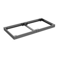 PCP05 nVent Hoffman Combining plinth, 500, Mild steel, RAL7022