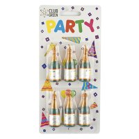 Candle Champagne Bottle - Pack of 6