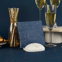 Navy & Stars Paper Napkins - Pack of 20