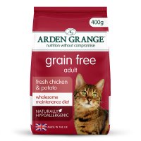 Arden Grange Adult Cat Grain-Free Chicken & Potato 400g