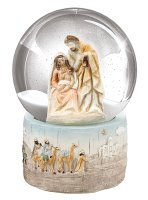 Resin Nativity/Waterball/Holy Family 5 1/2 inch   (89285)