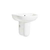 Tucker French Tonbridge 545mm One Taphole Semi Pedestal Basin