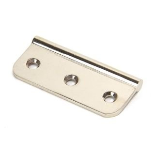 45440 - Polished Nickel 3 Inch Dummy Butt Hinge (Single)