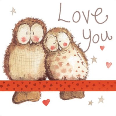 Love You Owl Card