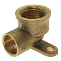 15mm Solder Ring Backplate Elbow 339529
