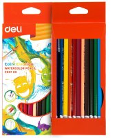 Deli Watercolour Pencils - 12pk