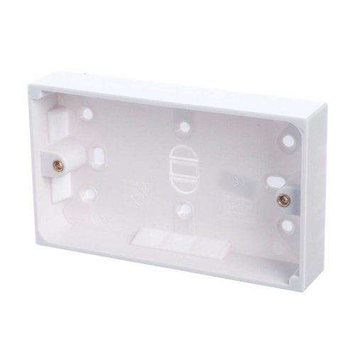 Powermaster 2 Gang Surface Box 25mm