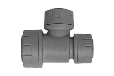 Polypipe Polyplumb 22X15X15MM Reduced Branch & End Tee