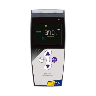 Portable Digital Thermometer for Type K / Type T Thermocouple Probes