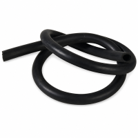 3/8\" internal black rubber tube (per m)