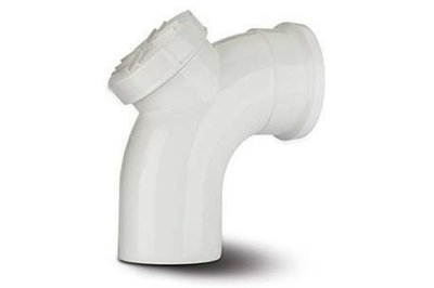 Polypipe SB413W 110MMX92.5° Access Bend White