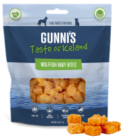 Gunni's Traceable Fish Dog Treats - Wolffish Baby Bites 80g x 1