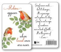 Prayer Card - Robin Near You   (71798)