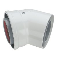 Worcester Bosch 45° Elbow Highflow 125mm 7719003665