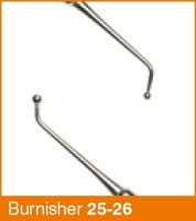Nova Burnisher - Octagonal Handle No.25/26 - DMI Dental Consumables Ireland - Next Day Delivery